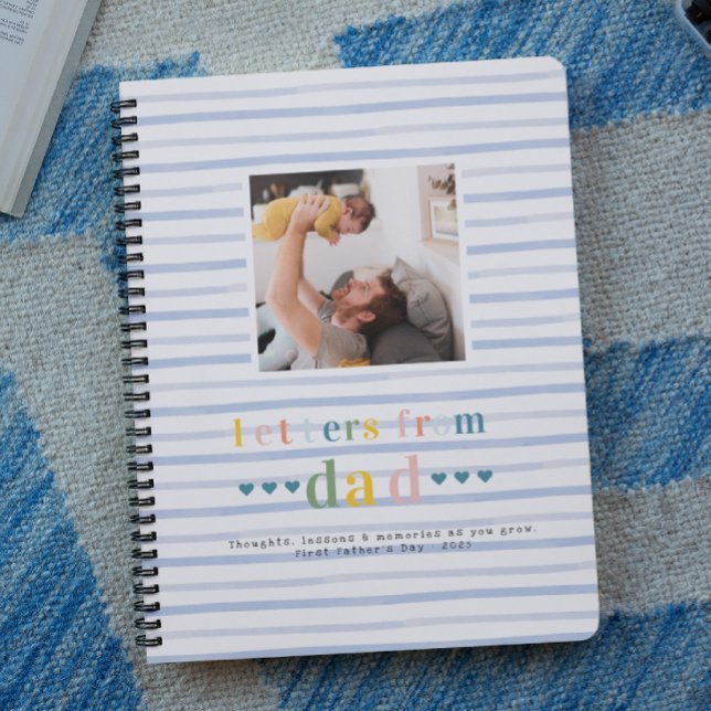 Letters from Dad | First Father’s Day Personalised Planner (Creator Uploaded)