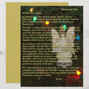 Letters from Santa Angel Lights Older Kids