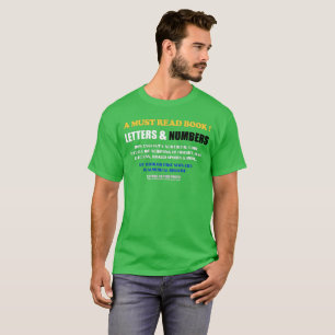 Letters & Numbers (promotion t-shirt) T-Shirt