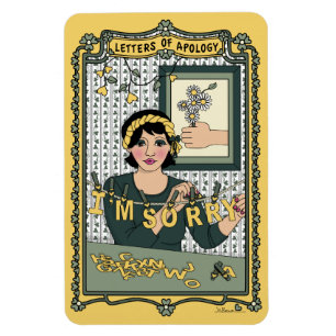 Letters of Apology_C_4x6 Refrigerator Magnet