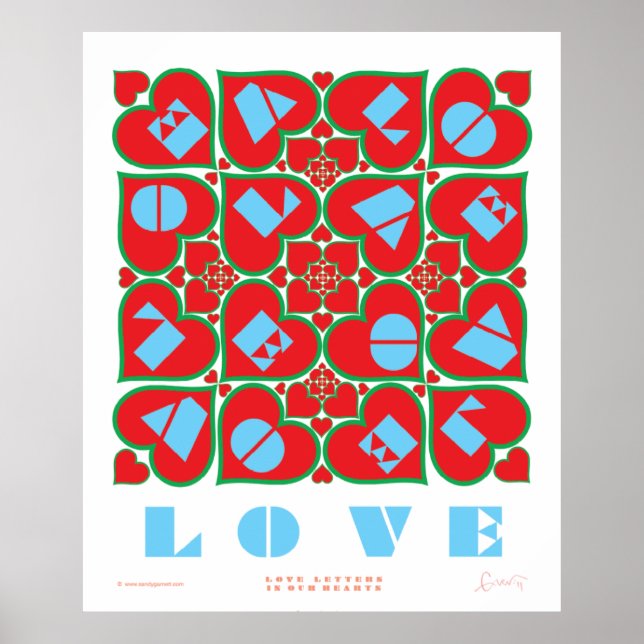 Letters of Love Poster (Front)