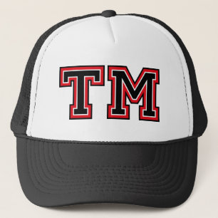 Letters "TM" Monogram Trucker Hat
