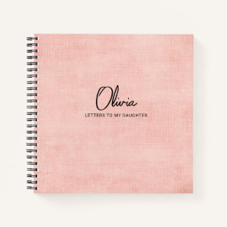 Letters to Daughter Keepsake Memory Book