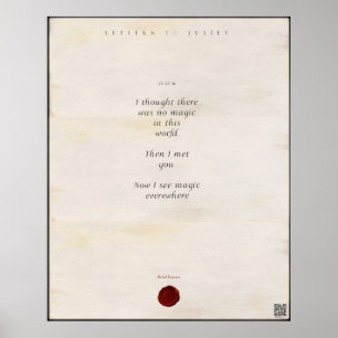 Letters to Juliet Print 🌹🗡 16/49