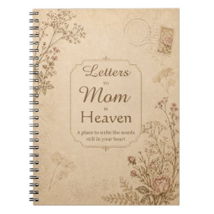 Letters to Mum Memorial Journal Personalised