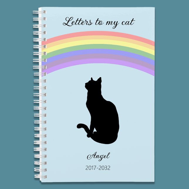 Letters to my Cat Memorial Journal Rainbow (Creator Uploaded)