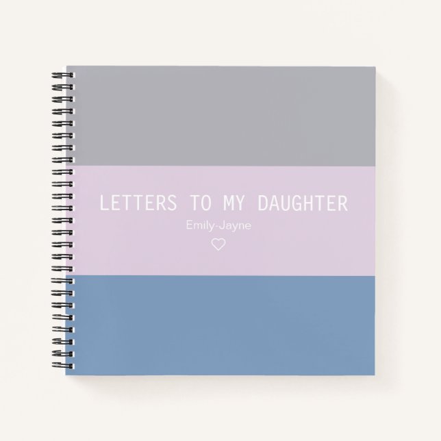Letters to My Daughter Keepsake Journal (Front)