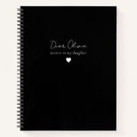 Letters to My Daughter Keepsake Journal Notebook