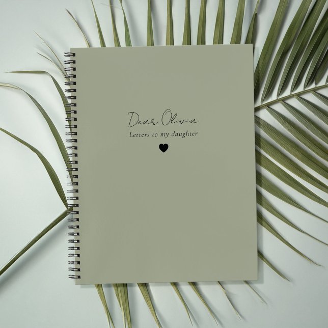 Letters to My Daughter Keepsake Journal Notebook (Creator Uploaded)
