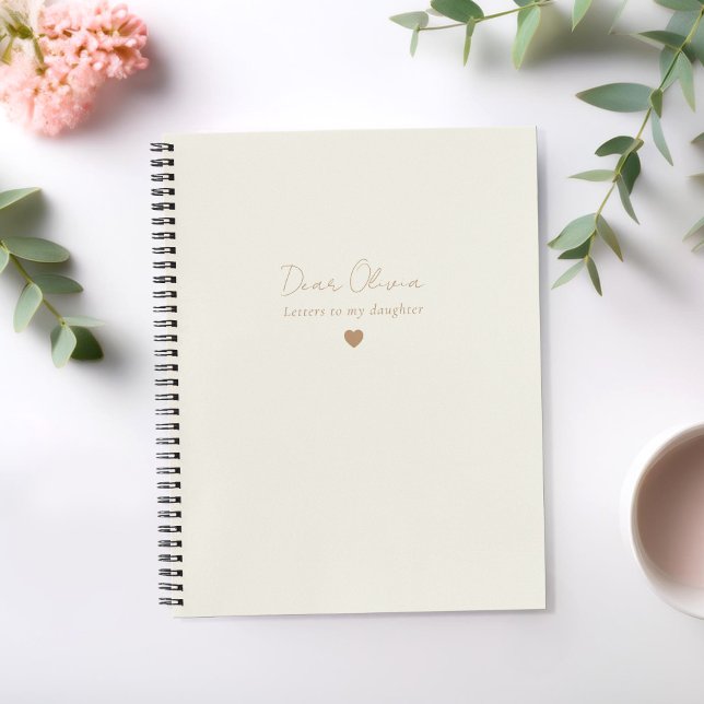 Letters to My Daughter Keepsake Journal Notebook (Creator Uploaded)