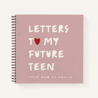 Letters to My Future Teen – Personalised Keepsake 