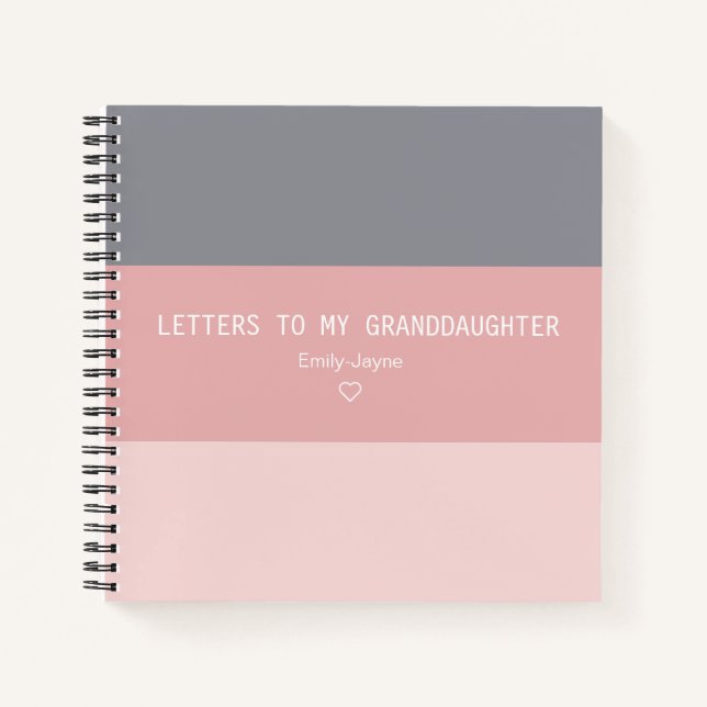 Letters to My Granddaughter Keepsake Journal (Front)