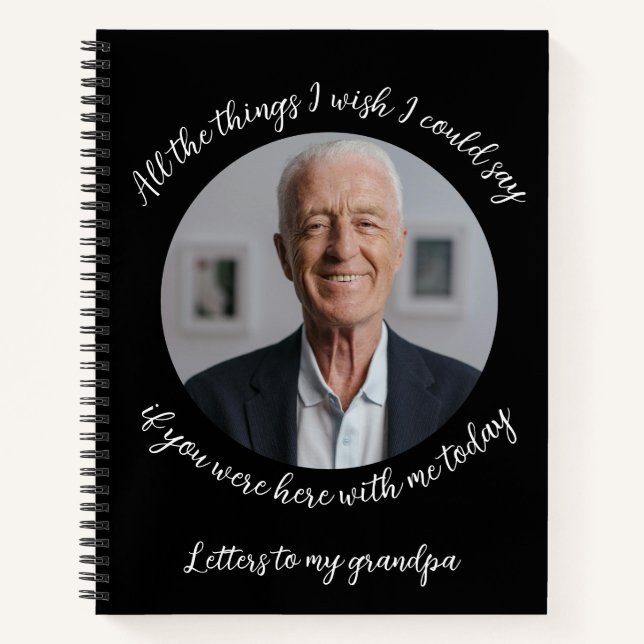 Letters to my Grandpa: Remembrance Journal (Front)