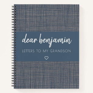 Letters to My Grandson Keepsake Journal