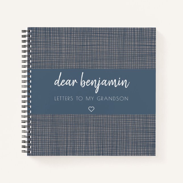 Letters to My Grandson Keepsake Journal (Front)