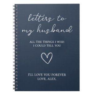 Letters to my Husband  Notebook