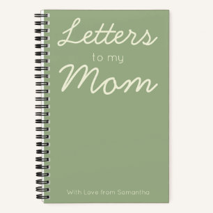 Letters to My Mum From Name Sage Grief Journal