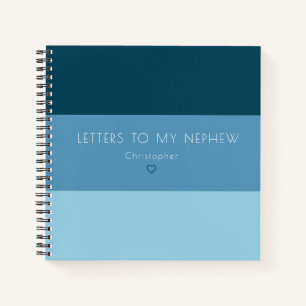 Letters to My Nephew Keepsake Journal