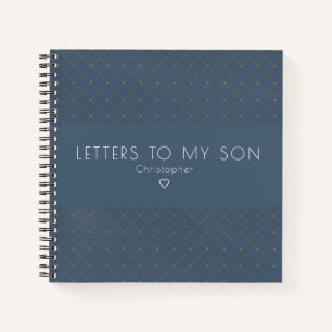 Letters to My Son Keepsake Journal