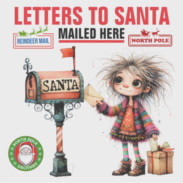LETTERS TO SANTA - Do Read ... (Front)