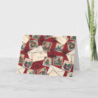 Letters to Santa Holiday card