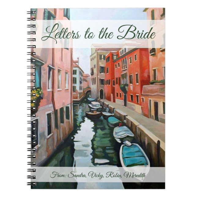 Letters to the Bride Book | Italian Wedding (Front)