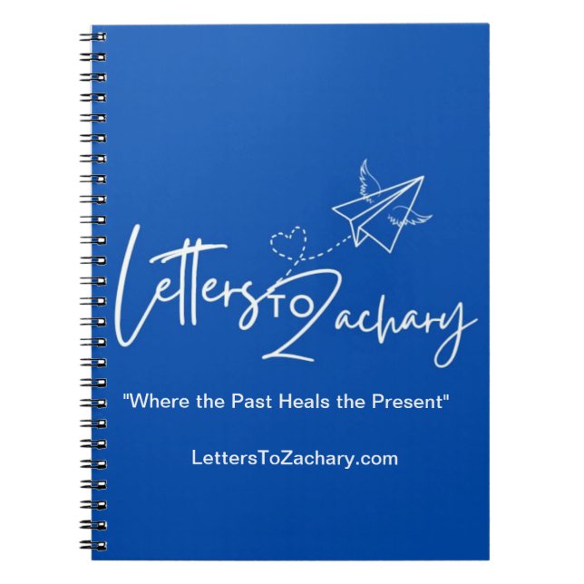 Letters To Zachary Spiral Notebook for Journalling (Front)