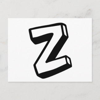 LetterZ Postcard