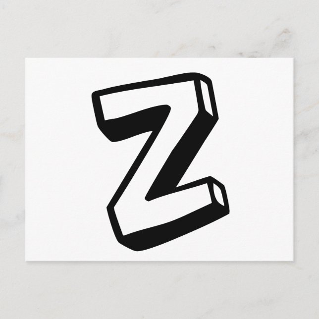 LetterZ Postcard (Front)