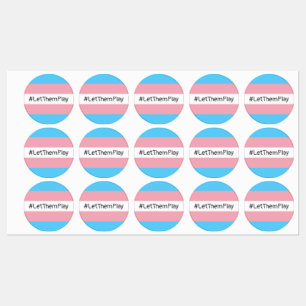 #LetThemPlay Transgender Athletes Trans Flag 