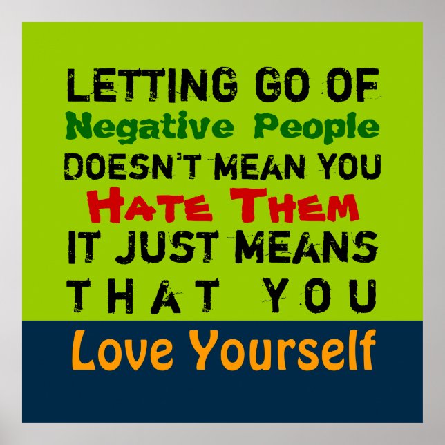 Letting Go ~ 40x40 Poster (Front)