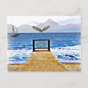 Letting Go!_ Postcard