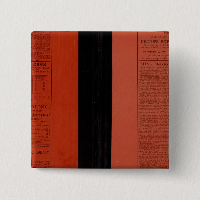 Letts's popular atlas 2 15 cm square badge (Front)