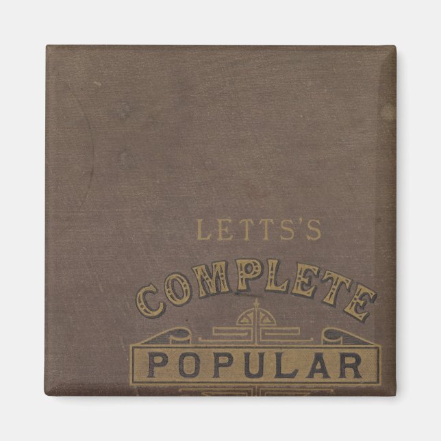 Letts's popular atlas magnet (Front)