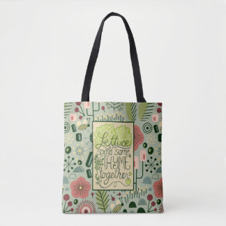 Lettuce and Thyme Atomic Garden Tote Bag