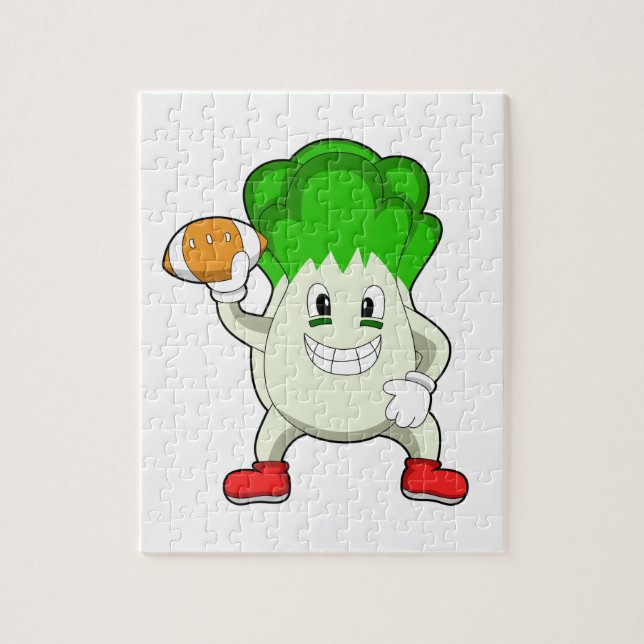 Lettuce at Football Sports Jigsaw Puzzle (Vertical)