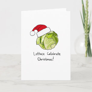 Lettuce Celebrate Christmas! Holiday Card