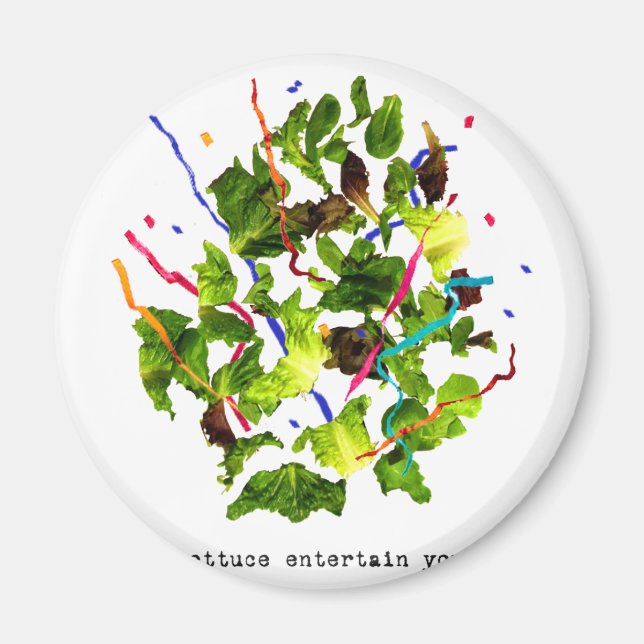 lettuce entertain you - light magnet (Front)