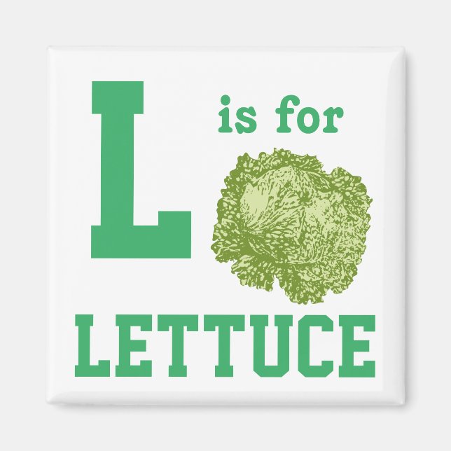 Lettuce Magnet (Front)