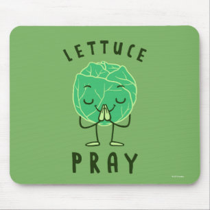Lettuce Pray Mouse Mat