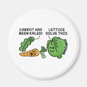 Lettuce Solve This Magnet
