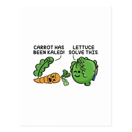 Lettuce Solve This Postcard