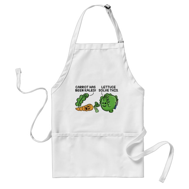 Lettuce Solve This Standard Apron (Front)