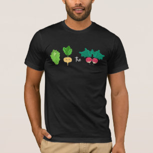 Lettuce turnip beet Turn Up Beat Vegan Pun T-Shirt