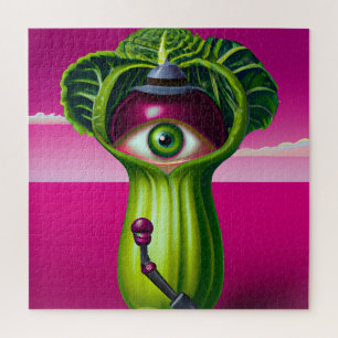 Lettuce With an Eye Jigsaw Puzzle