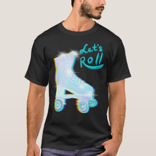 Letx27s Roll Impala holographic roller skates T-Shirt