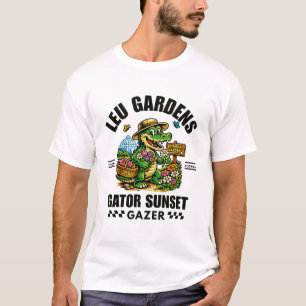 Leu Gardens gator sunset T-Shirt