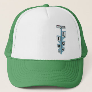 LEUCADIA LIQUOR SIGN TRUCKER HAT