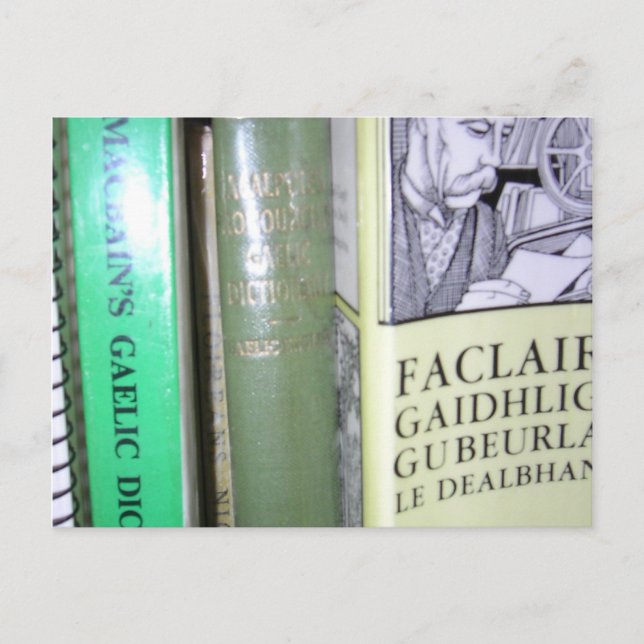 Leugh 's a' Ghàidhlig Postcard (Front)