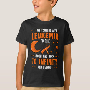 Leukaemia Awareness Blood Cancer Bone Marrow Gift T-Shirt